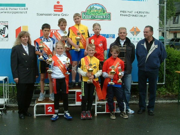 Gesamtsiegerehrung der Altersklassen u11 und u13