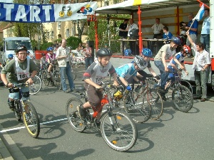 Kleine Friedensfahrt in Silbitz