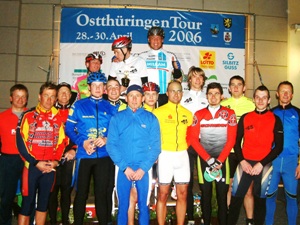 Sieg f&uuml;r die GWB Elstertal durch S&ouml;ren Eckert - Jedermann-Rennen rundete den Auftakt der 4. Ostth&uuml;ringen Tour ab