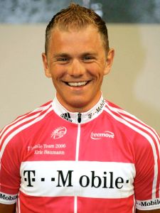 Eric Baumann vom T-Mobile Team als Pate bei Ostth&uuml;ringen Tour