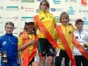 Ann-Leonie Wiechmann dominierte bei den Sch&uuml;lerinnen - F&uuml;nf Aktive teilen sich die acht Wertungstrikots bei der 6.&nbsp;Ostth&uuml;ringen Tour.