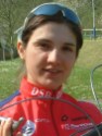 Klares Bekenntnis zum SSV Gera - Radprofi Tina Liebig vom Team DSB Bank als Patin f&uuml;r Ostth&uuml;ringen Tour.