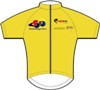 Gelbes Trikot der GVB Geraer Verkehrsbetrieb GmbH / F&uuml;hrungstrikot U11m