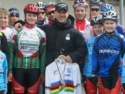 Tipps vom Weltmeister - Stippvisite von Robert F&ouml;rstemann beim Nachwuchs seines Sportvereins.