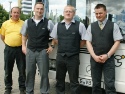Dank an unsere Busfahrer. GVB als Förderer der Ostthüringen Tour 2012.