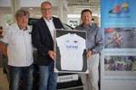 Starker Partner fr Geraer Radsportsportevent. Autohaus Fischer Gera frdert 19. Ostthringen Tour.