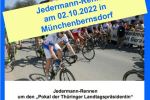 Jedermann-Rennen am 2. Oktober 2022 Rund um Mnchenbernsdorf
