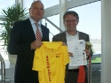 Thomas Richter als Förderer des SSV-Radsports - eropräzisa GmbH unterstützt Geraer BahnCup und Ostthüringen Tour.